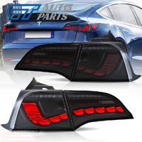 Smoke 3D Full LED Sequential Tail Lights For 2017-2022 Tesla Model 3 taillights