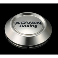 Advan Racing Center Cap 63mm 63mm Low Light Brownish Silver