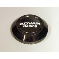 Advan Racing Center Cap 63mm 63mm Low Black
