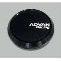Advan Racing Center Cap 73mm 73mm Flat Black