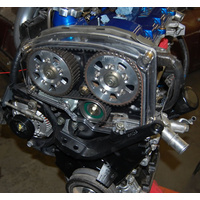 ZAKLEE CLEAR TIMING BELT COVER FOR TOYOTA 3S-GTE, GEN 2