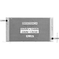 Adrad Radiator - BMW058ACA