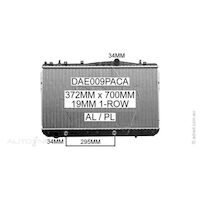 Adrad Radiator - DAE009PACA