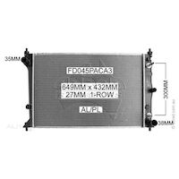 Adrad Radiator - FD045PACA3