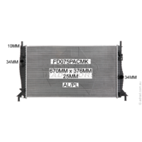 Adrad Radiator - FD075PACMK