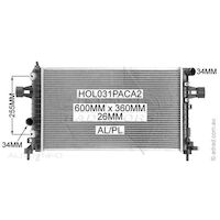 Adrad Radiator - HOL031PACA2