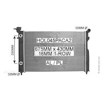 Adrad Radiator - HOL045PACA2