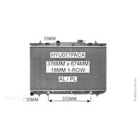 Adrad Radiator - HYU017PACA