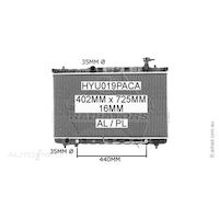 Adrad Radiator - HYU019PACA