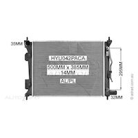 Adrad Radiator - HYU042PACA