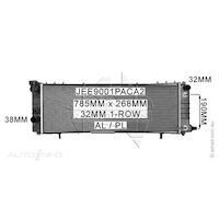 Adrad Radiator - JEE9001PACA2