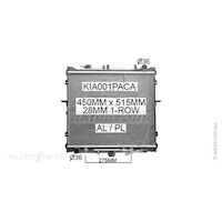 Adrad Radiator - KIA001PACA