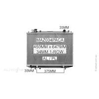 Adrad Radiator - MAZ034PACA