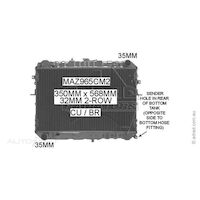 Adrad Radiator - MAZ965CM2