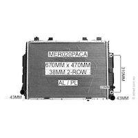 Adrad Radiator - MER020PACA