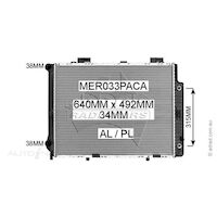Adrad Radiator - MER033PACA