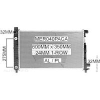Adrad Radiator - MER040PACA
