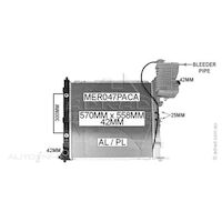 Adrad Radiator - MER047PACA