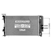 Adrad Radiator - MER053PACA