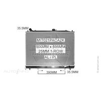 Adrad Radiator - MIT021PACA2K