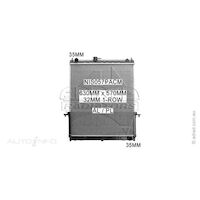 Adrad Radiator - NIS057PACM