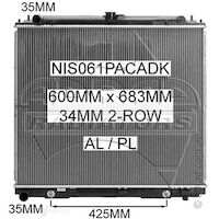 Adrad Radiator - NIS061PACADK
