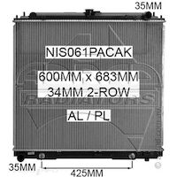 Adrad Radiator - NIS061PACAK