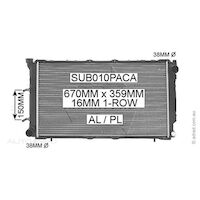Adrad Radiator - SUB010PACA