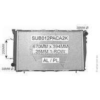 Adrad Radiator - SUB012PACA2K