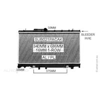 Adrad Radiator - SUB021PACAK