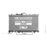 Adrad Radiator - SUB023PACA2K