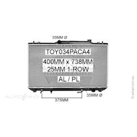 Adrad Radiator - TOY034PACA4