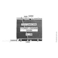 Adrad Radiator - TOY124ACMK