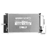 Adrad Radiator - TOY139PACAK