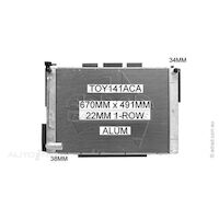 Adrad Radiator - TOY141ACA