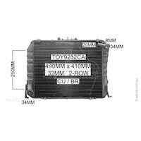 Adrad Radiator - TOY9232CA