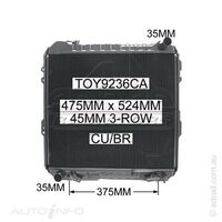 Adrad Radiator - TOY9236CA