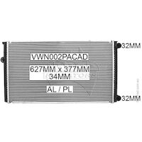 Adrad Radiator - VWN002PACAD