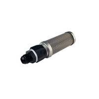 AEROMOTIVE 100-micron Stainless Steel Bulkhead Fuel Filter(12612)