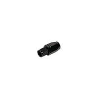 AEROMOTIVE AN-06 to AN-08 Black Hose End(15664)