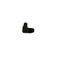 AEROMOTIVE 1/4?-MNPT to AN-08 Elbow Fitting, 90-Deg, Black(15667)
