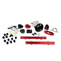 07-12 Shelby GT500 Stealth A1000 Street Fuel System with 5.0L 4-V Fuel Rails(17317)