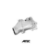 ARTEC 4"- 3.5" CAST OUTLET O2 HOUSING DUMP PIPE for MITSUBISHI EVOLUTION EVO 10 4B11T