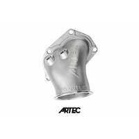 ARTEC 3.5" CAST OUTLET O2 HOUSING DUMP PIPE for MITSUBISHI EVOLUTION EVO 4-9 4G63