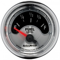 AUTOMETER GAUGE 2-1/16" FUEL LEVEL,0-90 ?,AIR-CORE,SSE,AM MUSCLE # 1214