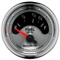 AUTOMETER GAUGE 2-1/16" FUEL LEVEL,73-10 ?,AIR-CORE,AM MUSCLE # 1215
