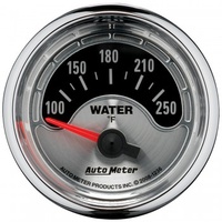 AUTOMETER GAUGE 2-1/16" WATER TEMPERATURE,100-250F,AIR-CORE,AMERICAN MUSCLE # 1236