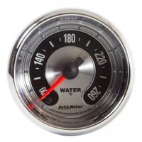 AUTOMETER GAUGE 2-1/16" WATER TEMPERATURE,100-260F,STEPPER MOTOR,AMERICAN MUSCLE # 1255