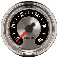 AUTOMETER GAUGE 2-1/16" VOLTMETER,8-18V,DIGITAL STEPPER MOTOR,AMERICAN MUSCLE # 1282