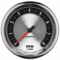 AUTOMETER GAUGE 5" IN-DASH TACHOMETER,0-8,000 RPM,AMERICAN MUSCLE # 1299